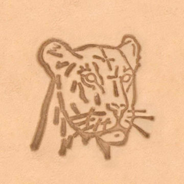 Picture of Stamp Leopard head 8325