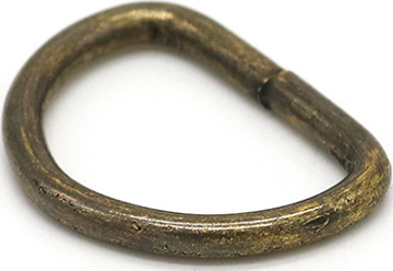 Picture of D-Ring DRHC17K  Ant Brass 19mm