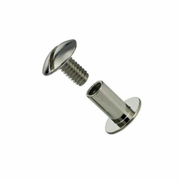 Picture of Closed Back Screw Post  6mm 1290-02 NP