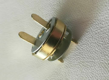 Picture of Magnetic Bag Clasps 18mm Brass S-STC093