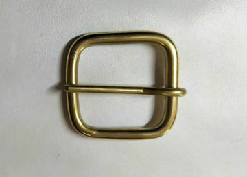 Picture of Solid Brass Buckle Square 38mm 6mm Thick