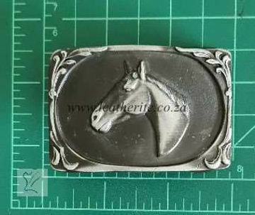 Picture of Buckle Horse 40mm Black Brushed H50