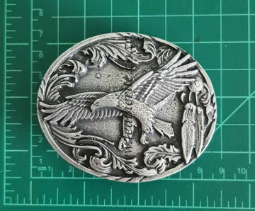 Picture of Buckle Eagle 40mm Antique Silver Look 7