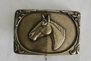 Picture of Buckle Horse 40mm Brass Look H50