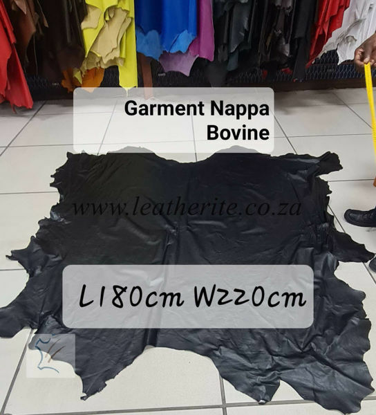 Picture of Garment Nappa  Hides Black 0.5/.0.7mm
