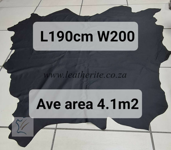 Picture of Automotive Upholstery Hides Black