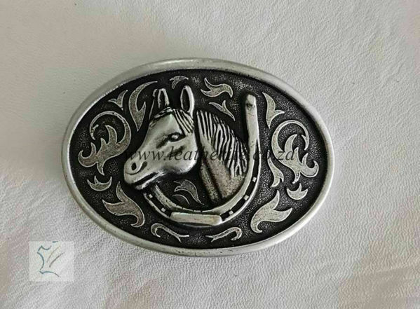 Picture of Buckle Horse 40mm Antique Silver LookH65